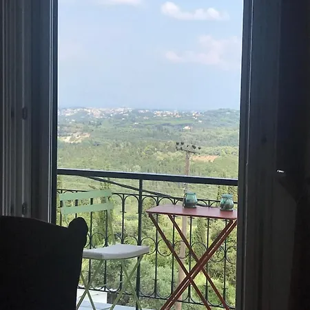 Schoenes Familienappartement In Pelekas, Corfu Mit Meerblick * Πέλεκας