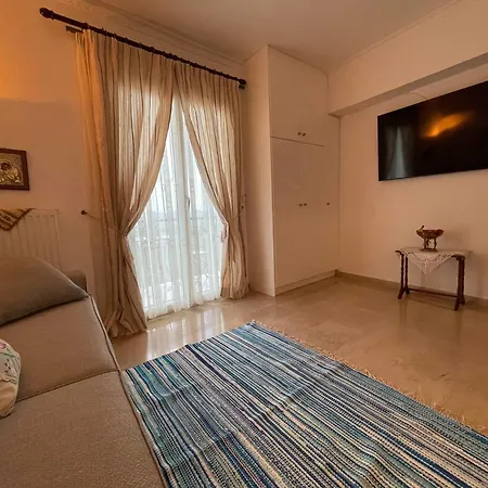 Schönes Familienappartement In Pelekas, Corfu Mit Meerblick *