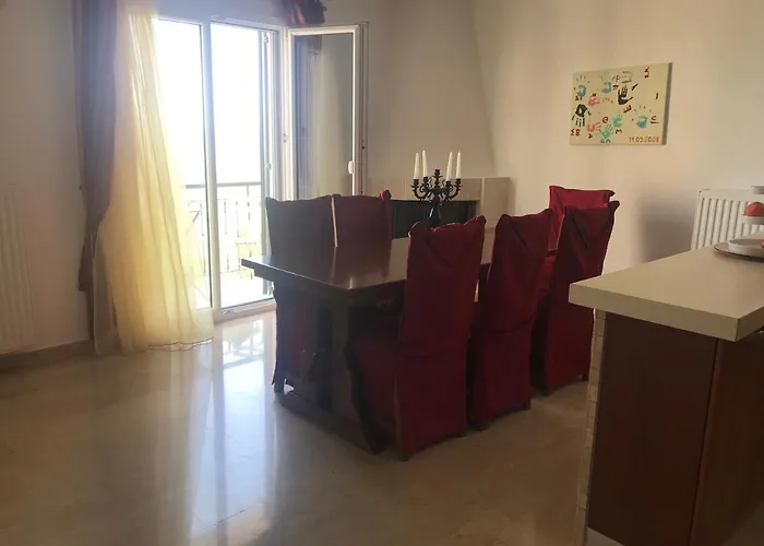 公寓 Schoenes Familienappartement In Pelekas, Corfu Mit Meerblick