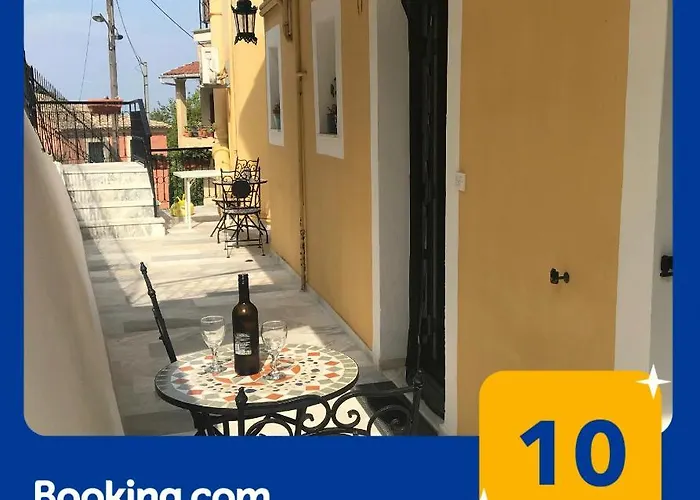 Appartement Schoenes Familienappartement In Pelekas, Corfu Mit Meerblick