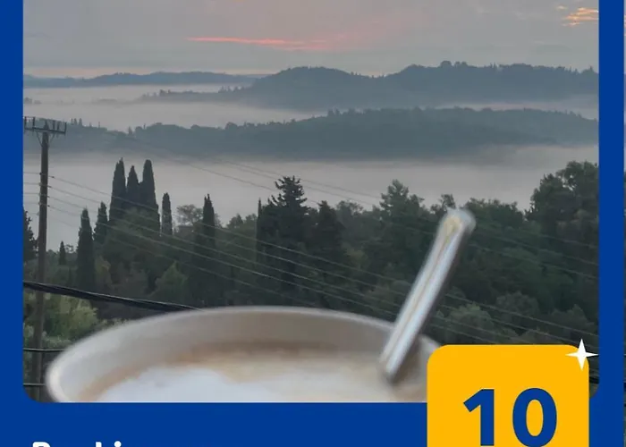 Schoenes Familienappartement In Pelekas, Corfu Mit Meerblick Appartement *