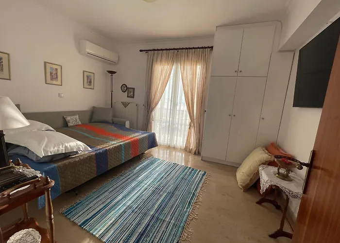 Schoenes Familienappartement In Pelekas, Corfu Mit Meerblick Appartement Pelekas
