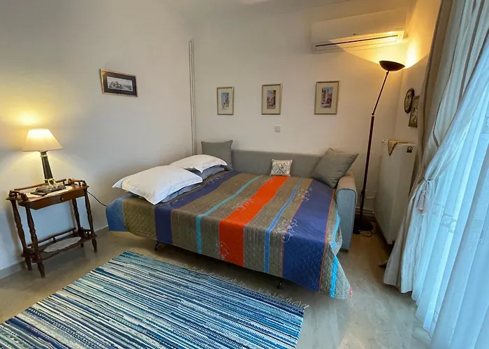 Schoenes Familienappartement In Pelekas, Corfu Mit Meerblick Appartement