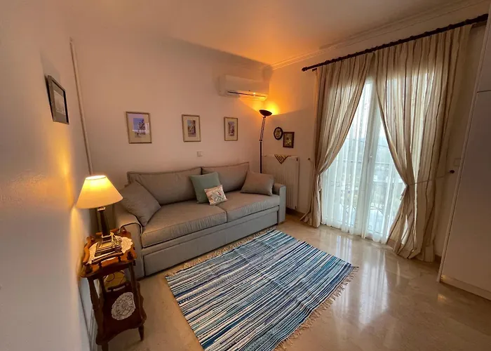 Schoenes Familienappartement In Pelekas, Corfu Mit Meerblick * Pelekas